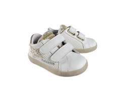 Falcotto Alnoite Children's White/Gold Sneaker