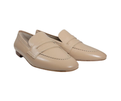 Brunella Moccasin Ladies Nude Loafer