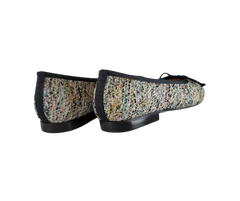 Brunella 416 Ladies Black Multi Color Ballet