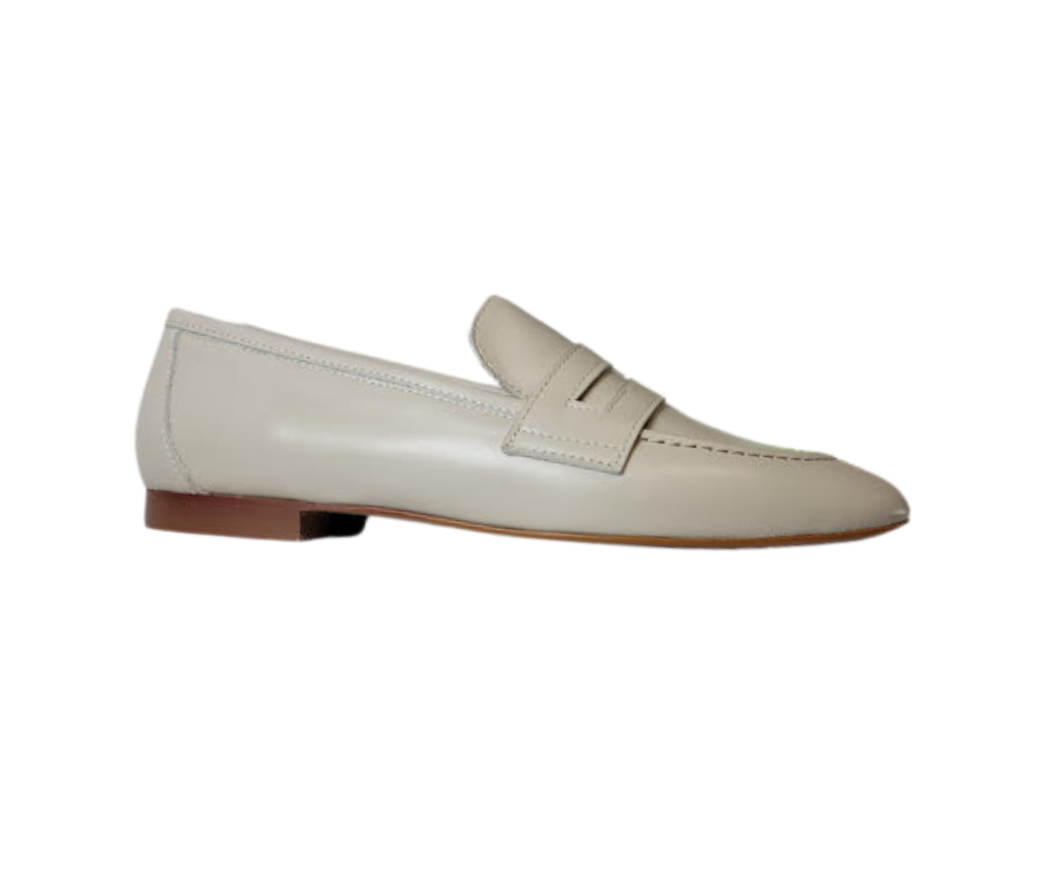 Brunella Moccasin Ladies Stone Loafer