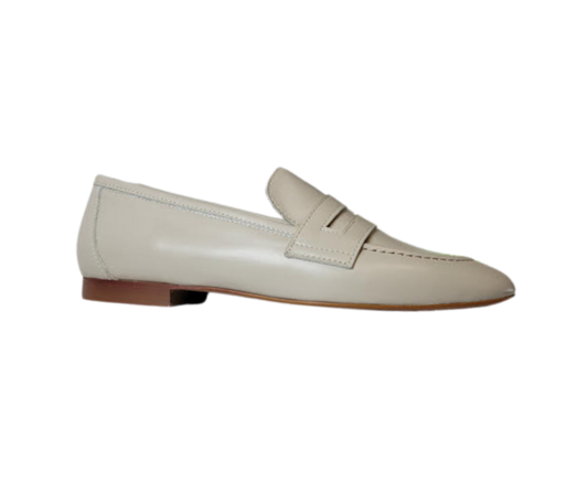 Brunella Moccasin Ladies Stone Loafer