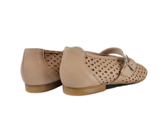 Coquette 3091 Ladies Nude Perforated Flats