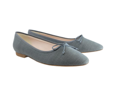 FS Lele Ladies Washed Black Ballet Flat