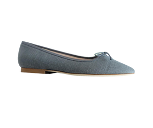 FS Lele Ladies Washed Black Ballet Flat