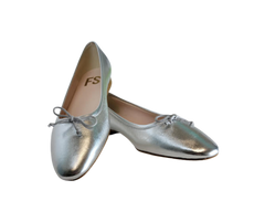 FS Lele Ladies Silver Ballet Flat