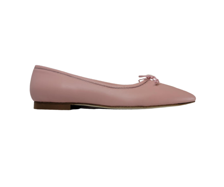 FS Lele Ladies Blush Leather Ballet Flat