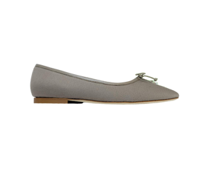 FS Lele Ladies Taupe Canvas Ballet Flat