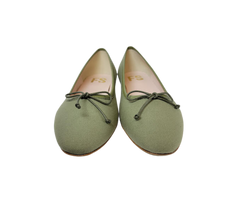 FS Lele Ladies Khaki Canvas Ballet Flat
