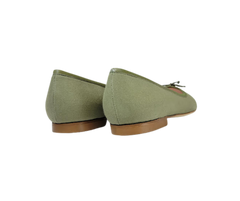 FS Lele Ladies Khaki Canvas Ballet Flat