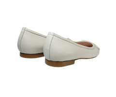 FS Fiona Creme Leather Ballet Shoe
