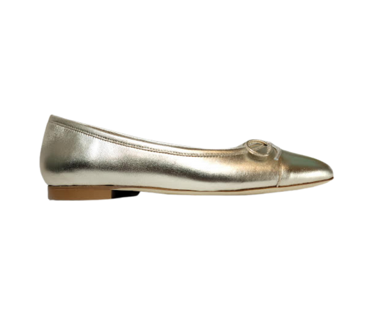 FS Fiona Gold Ballet Shoe