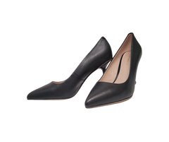 Viviamos Wink Ladies Black Leather Heel