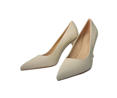 Viviamos Wink Ladies Ivory Leather Heel