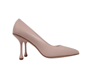 Viviamos Wink Ladies Pink Leather Heel