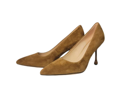 Viviamos Wink Ladies Camel Suede Heel