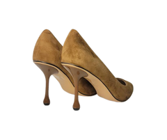 Viviamos Wink Ladies Camel Suede Heel