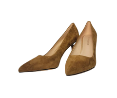Viviamos Wink Ladies Camel Suede Heel