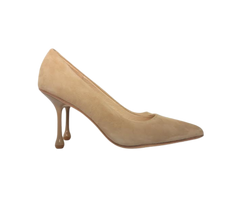 Viviamos Wink Ladies Beige Suede Heel