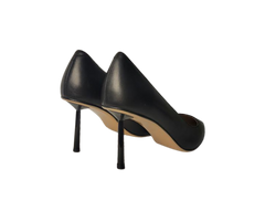 Viviamos Shine Ladies Black Leather Heel