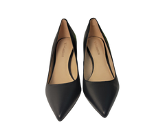 Viviamos Shine Ladies Black Leather Heel