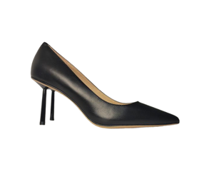 Viviamos Shine Ladies Black Leather Heel