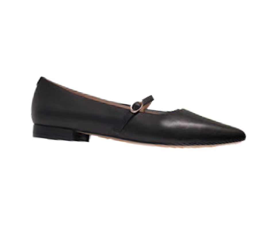 Viviamos Robin Ladies  Black Flats