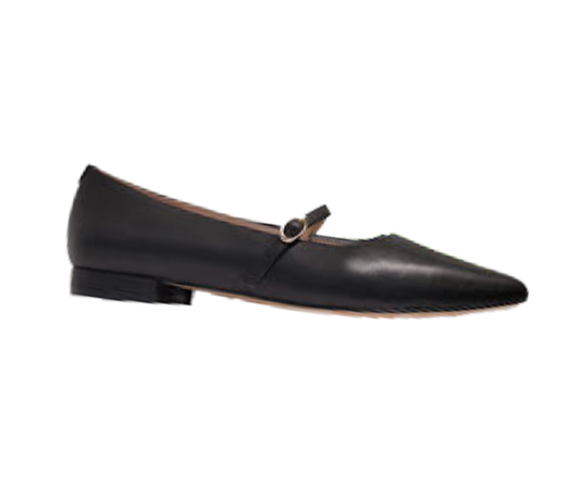 Viviamos Robin Ladies  Black Flats