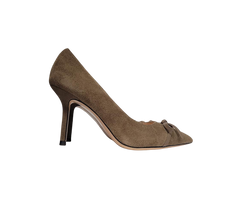 Viviamos Britt Ladies Black Suede High Heel