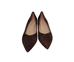 Viviamos Cassie Ladies Brown Suede Heel