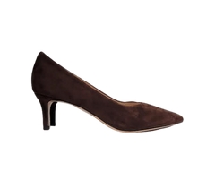 Viviamos Cassie Ladies Brown Suede Heel