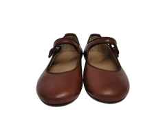 Papanatas 6315 Cognac Leather Mary Jane