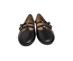 Papanatas 42066 Black Double T-Strap