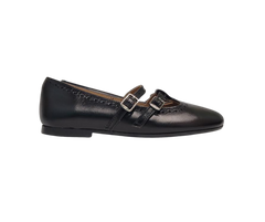 Papanatas 42066 Black Double T-Strap