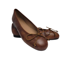 Papanatas 5631 Children's Cognac Ballet Flat