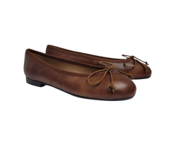 Papanatas 5631 Children's Cognac Ballet Flat