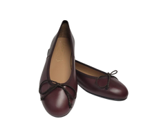 Papanatas 5631 Children's Burgundy Ballet Flat