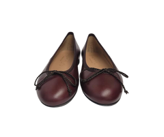 Papanatas 5631 Children's Burgundy Ballet Flat