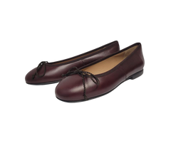 Papanatas 5631 Children's Burgundy Ballet Flat