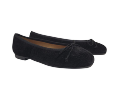 Papanatas 5631 Children's Black Cordory Ballet