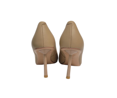 Viviamos Shine Ladies Nude Leather Heel
