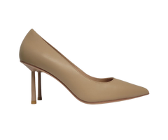 Viviamos Shine Ladies Nude Leather Heel