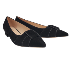 Viviamos Evie Ladies  Suede Flat