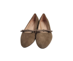 Viviamos Bliss Ladies Black Leather Low Heel