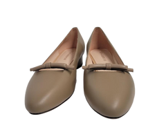 Viviamos Bliss Ladies Black Leather Low Heel