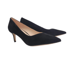 Viviamos Cassie Ladies Black Suede Heel