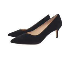 Viviamos Cassie Ladies Black Suede Heel