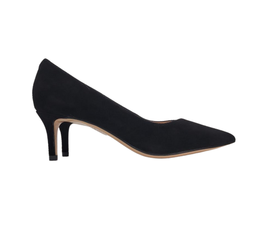 Viviamos Cassie Ladies Black Suede Heel