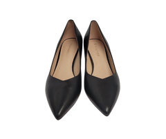 Viviamos Cassie Ladies Black Leather Heel