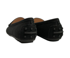 Viviamos Sammy Black Canvas Flat