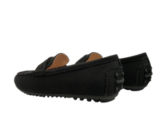 Viviamos Sammy Black Canvas Flat